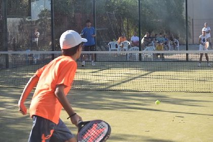 El torneo de pdel infantil rene a 26 jugadores en Torrecilla