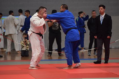 El campeonato regional senior de judo congrega a 76 participantes en la segunda cita con las artes marciales de los 45 JDG