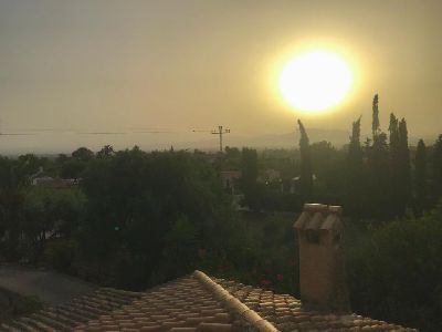 Lorca vive un nuevo episodio de incremento de los niveles de partculas PM10