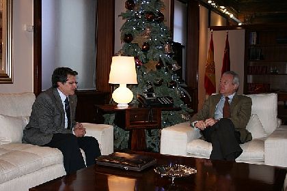 Jdar concreta con Valcrcel las prioridades que ambos expondrn a Rajoy para la recuperacin de Lorca tras los sesmos