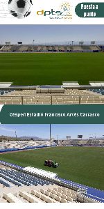 Comienza la puesta  a punto del csped natural en el Estadio Francisco Arts Carrasco y campo de Ftbol 7