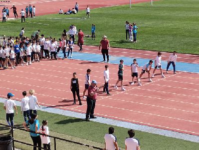 Nueva jornada de atletismo en C.D. La Torrecilla con 1.400 escolares