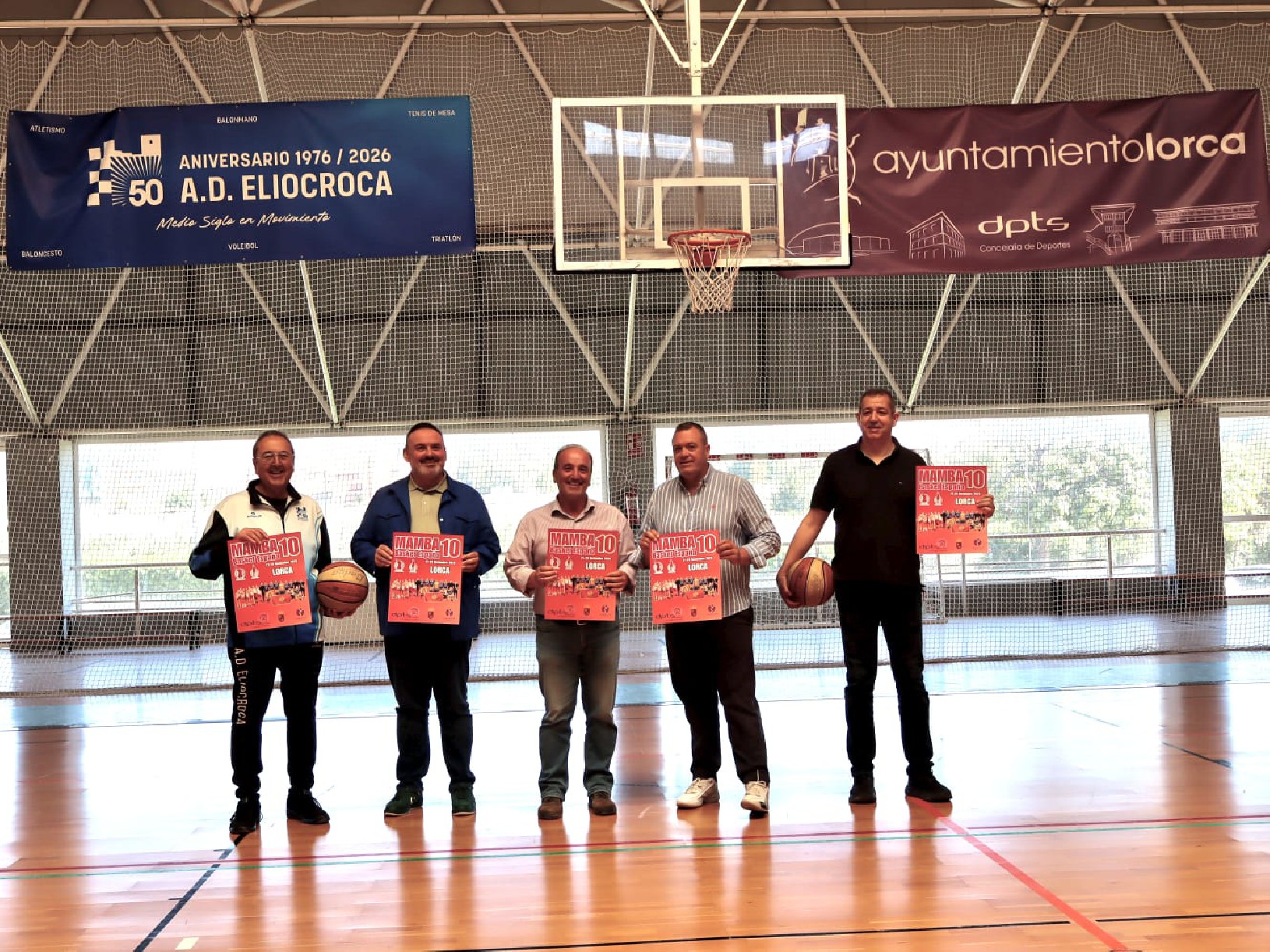 Lorca acogerá la décima edición del torneo MAMBA Basket España, una de las grandes citas europeas del baloncesto veterano 