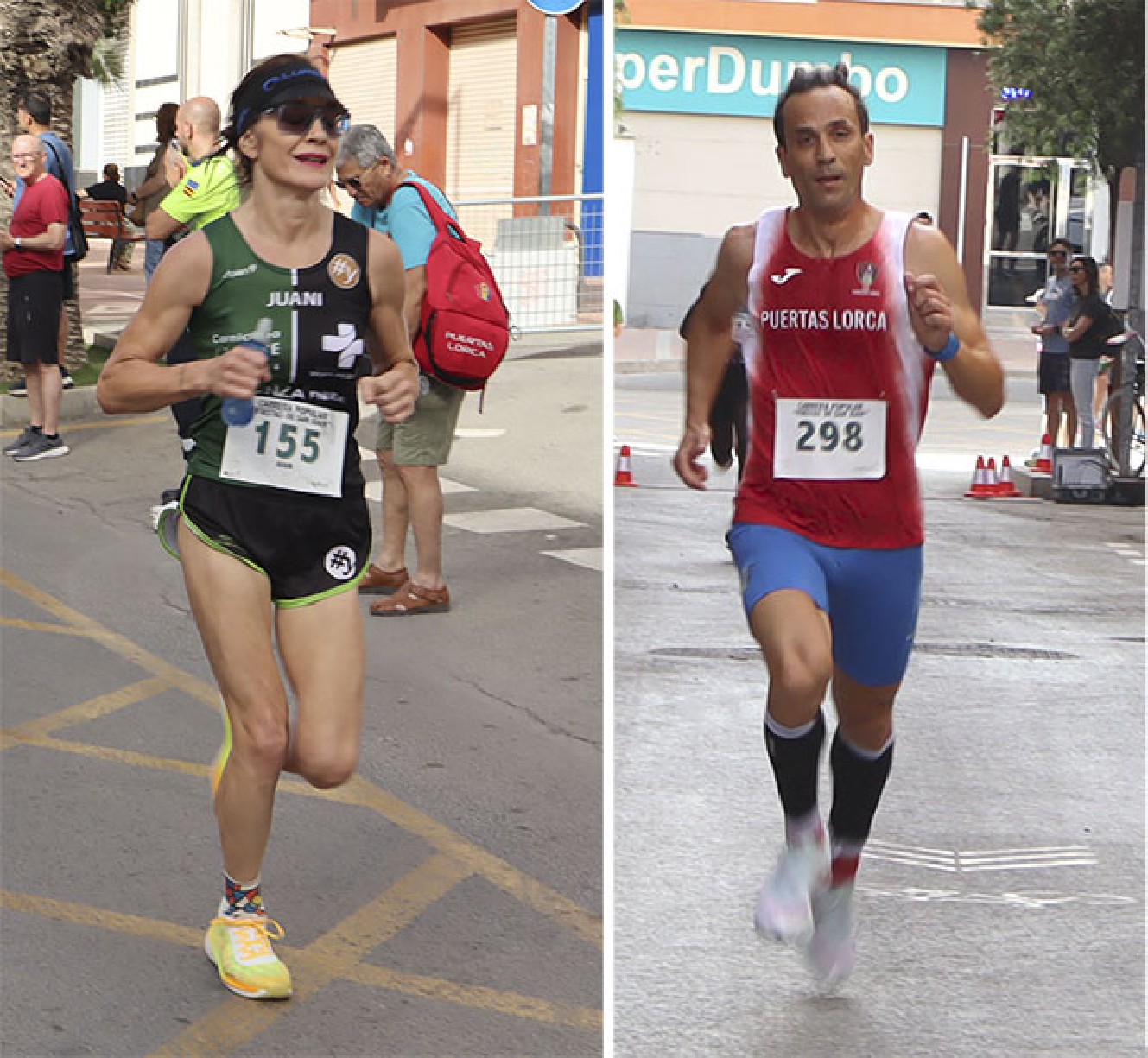 Mario Molina (C.A. Puertas Lorca) y Juana María Mulero (#Retoyosipuedo) se imponen en el XXIV Circuito Local de Carreras Populares (2025-2026)