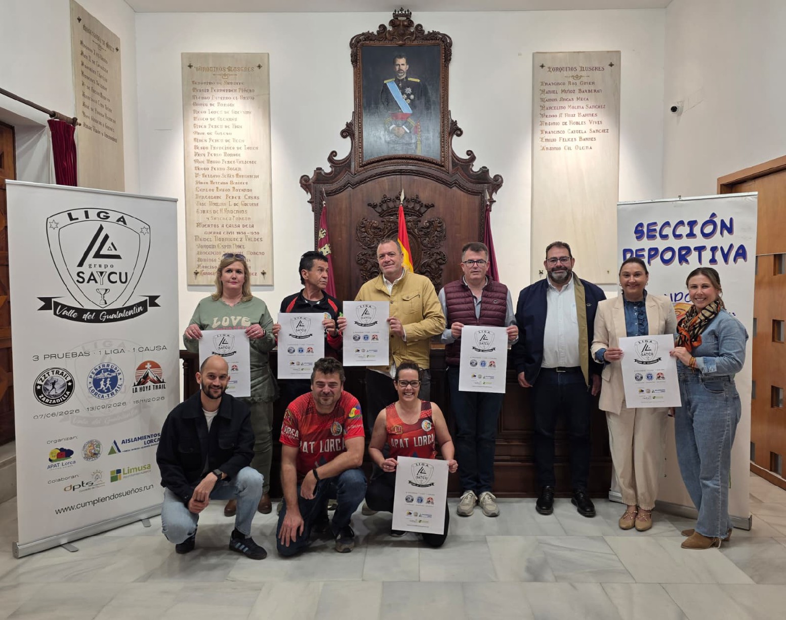 APAT presenta la primera liga local de carreras de montaña 'Grupo Saycu-Valle del Guadalentín', un circuito solidario que unifica tres grandes pruebas del municipio 