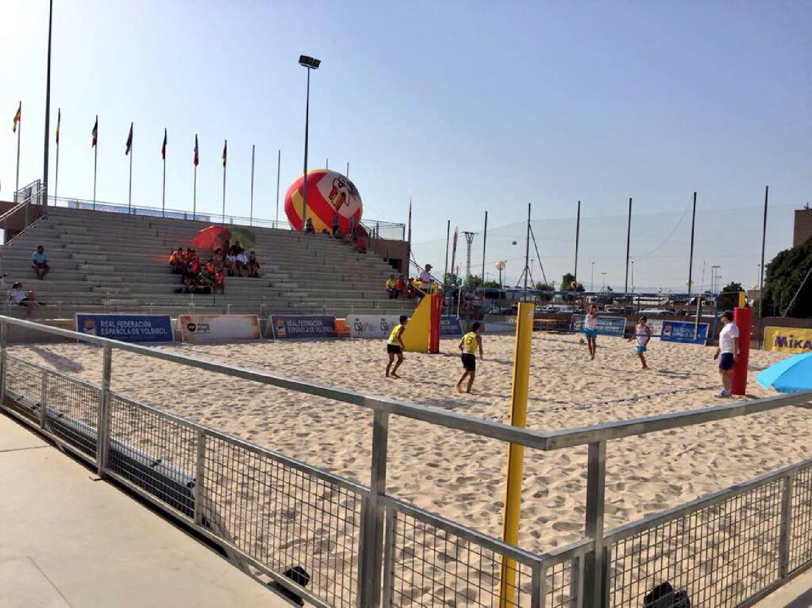 El Centro Internacional de Vóley Playa acoge del 4 al 7 de junio una prueba de tres estrellas del Circuito Nacional de Vóley Playa 