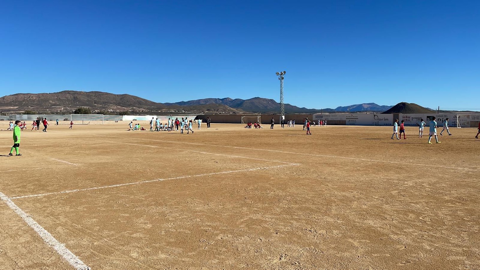 El Gobierno de Lorca inicia el proceso de licitación para la remodelación del campo de fútbol de Los Yesares en Zarcilla de Ramos