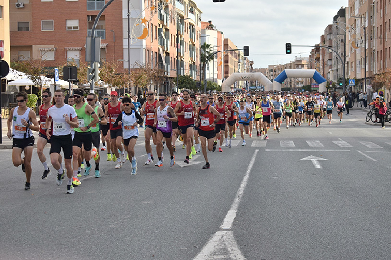 Mustapha El Aziz y Marta Belmonte ganan la 36ª Media Maratón 'Ciudad de Lorca'