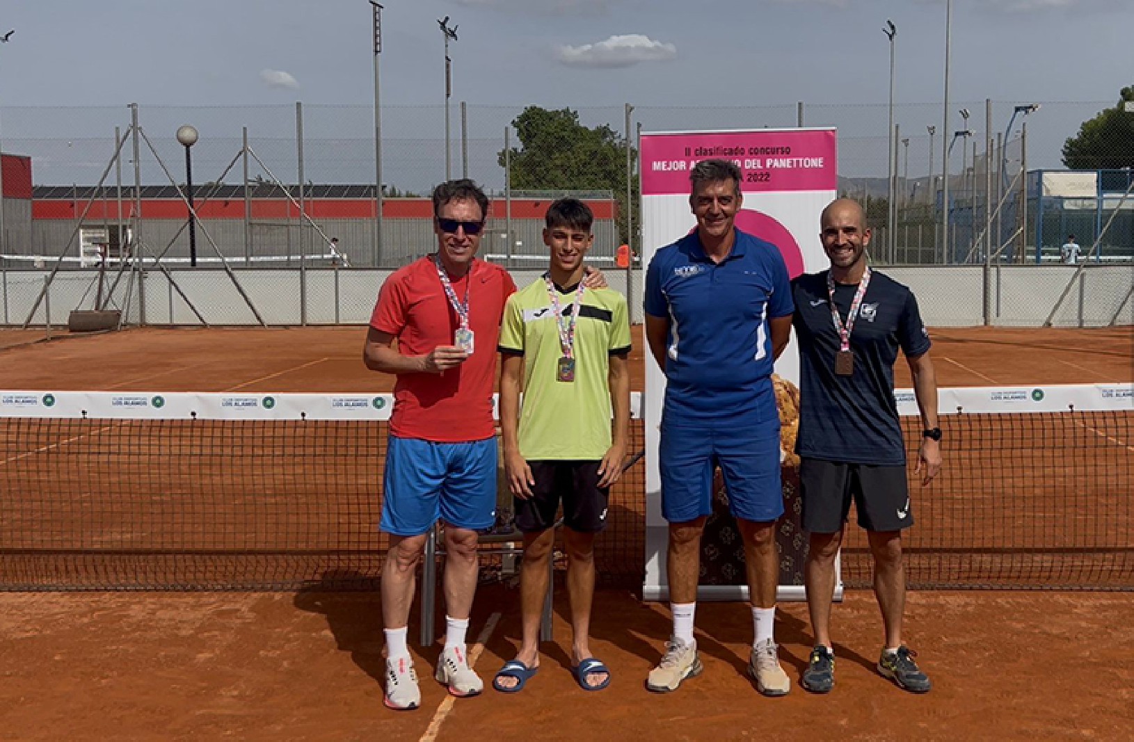 El torneo de tenis de los JDG reúne a 58 jugadores entre todas las categorías en el Club Deportivo Los Álamos