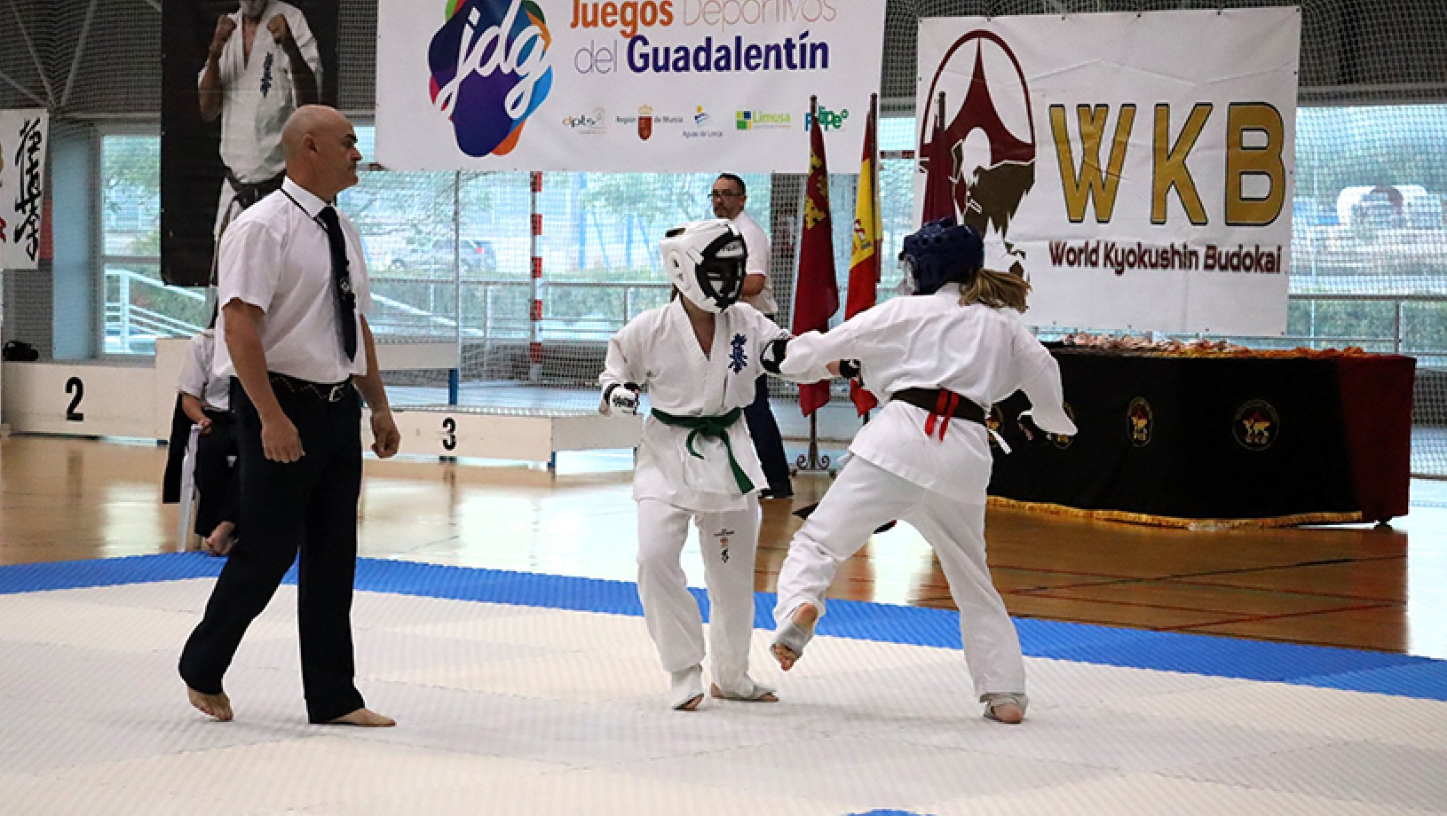 El campeonato de kárate WKB abre el programa de artes marciales de los 47º JDG